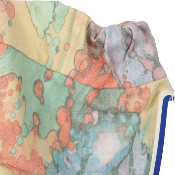 Patchington Tank Top Shirt Pink Blue Green Pastel Watercolors 16 - Picture 8 of 11